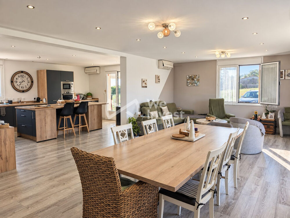 GAMARDE-LES-BAINS  MAISON RÉNOVÉE 240 M²  PISCINE  T