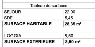  Appartement � vendre 1 pi�ce 28 m�