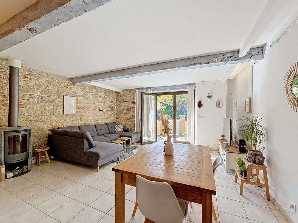 Location Maison 5 MIN CARAMAN- MAISON DE VILLAGE - T4 Auriac-sur-vendinelle