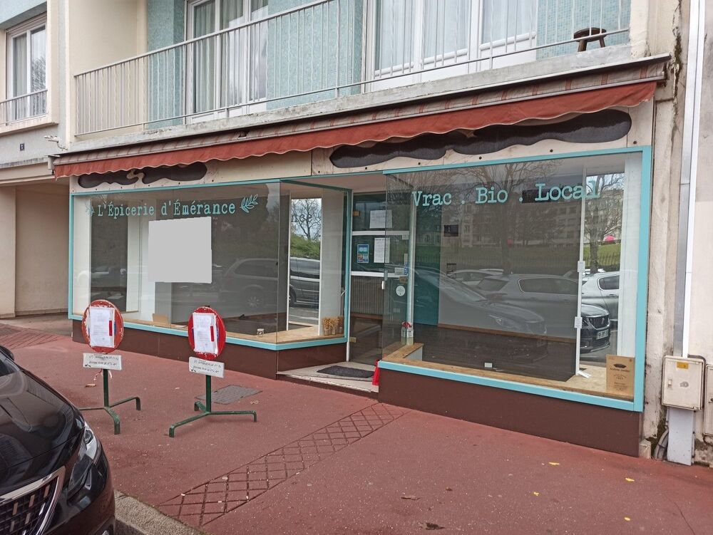   POUR INVESTISSEMENT : MURS COMMERCIAUX LOUÉS - LIMOGES 