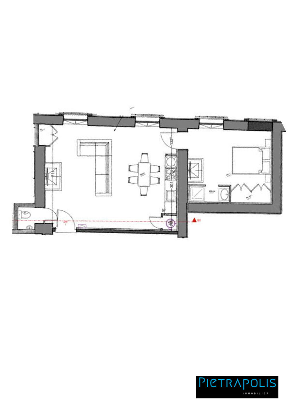 Vente Appartement APPARTEMENT T.2 DE PRESTIGE Lyon 2