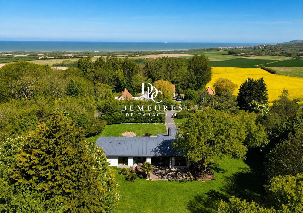 Vente Maison Maison de plain-pied – Terre des Deux Caps – 1 hectare Tardinghen
