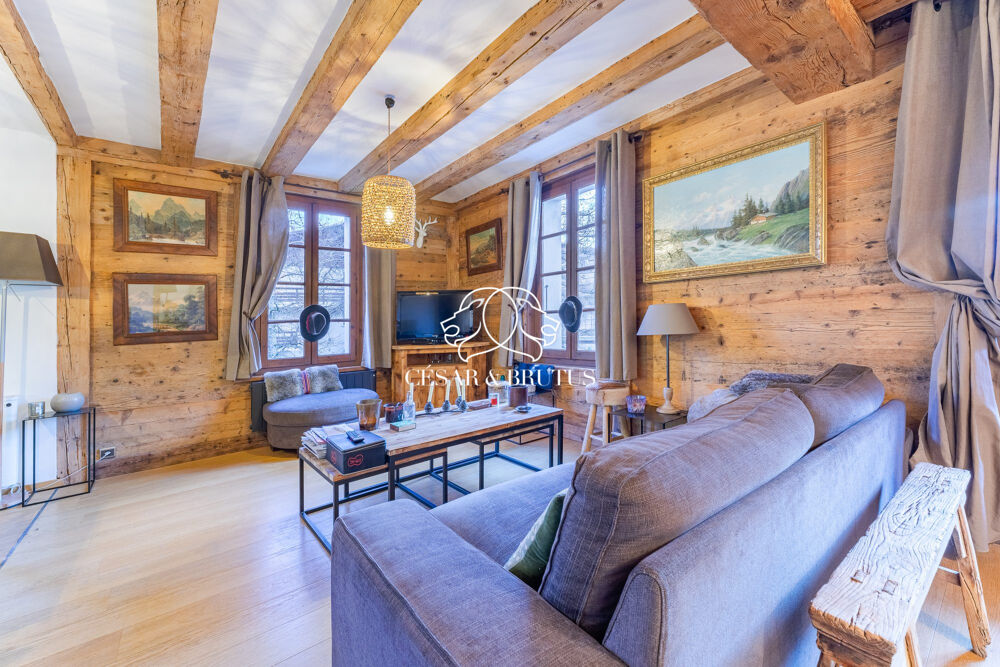 RARE À LA VENTE : le charme d'un appartement dans un chalet à