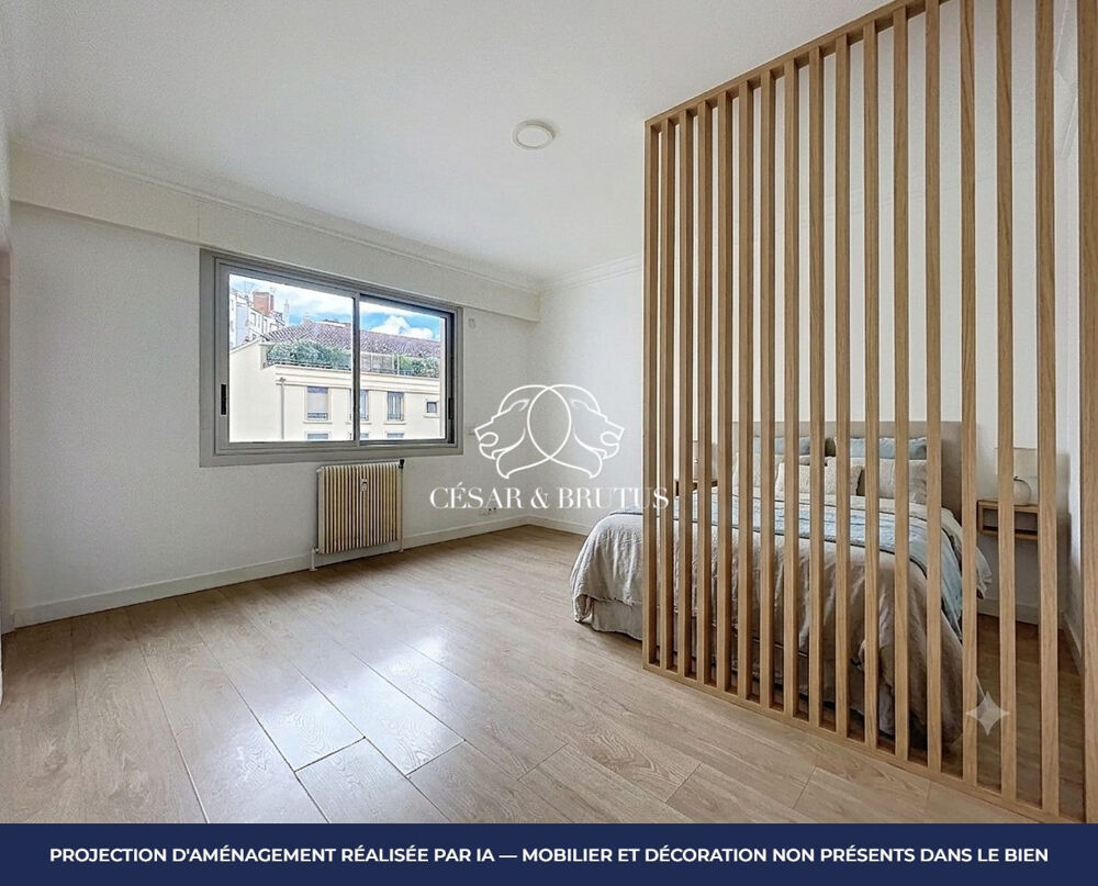 LYON 6 - Massena-Tête d'Or. T1 27 m² sans vis-à-vis