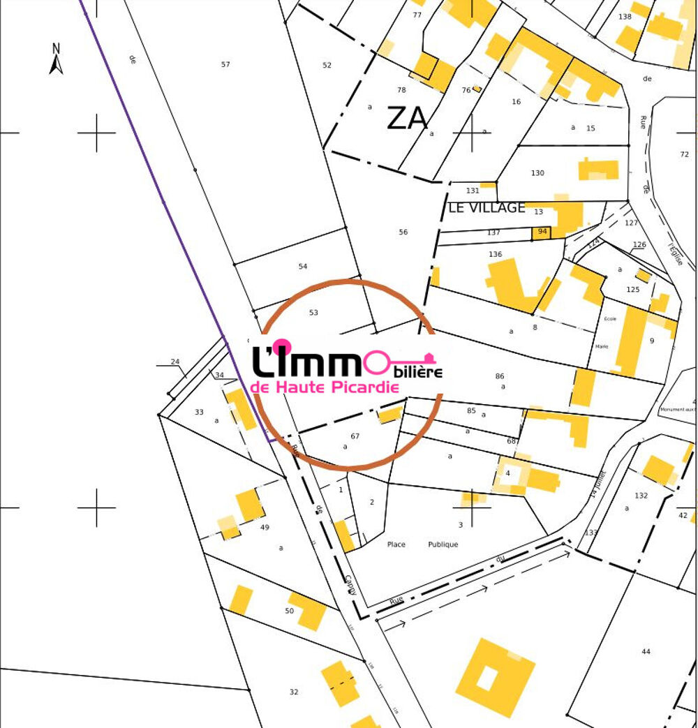 Vente Terrain TERRAIN PROCHE CHAULNES Ablaincourt-pressoir