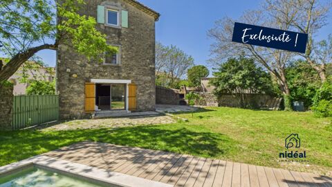   Magnanerie du XIX? si�cle, Piscine, Photovolta�que Maison - 7 pi�ce(s) - 166 m�