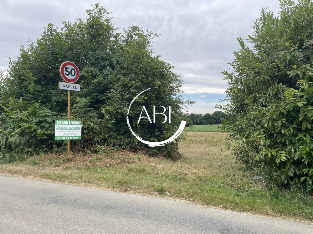 Vente Terrain Terrain constructible 2000 m² Bagnoles de l'orne normandie