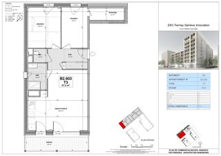  Appartement � vendre 3 pi�ces 67 m�