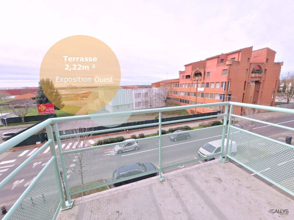 Vente Appartement Colomiers T2, 45m² avec place de parking Colomiers