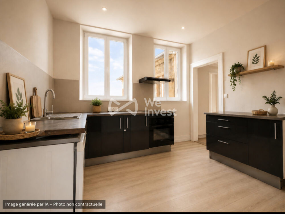 Appartement T5 de 108 m² à rénover  Fort potentiel au coeu