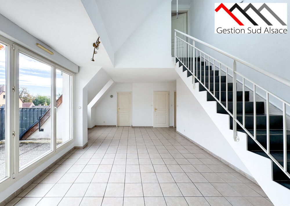 Location Appartement T3 ENSISHEIM - CHARMANT DUPLEX, 2 CHAMBRES, 66M2, BALCON, GARAGE Ensisheim