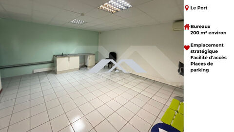 Bureaux emplacement strat&eacute;gique Zac 2000 3355 97420 Le port