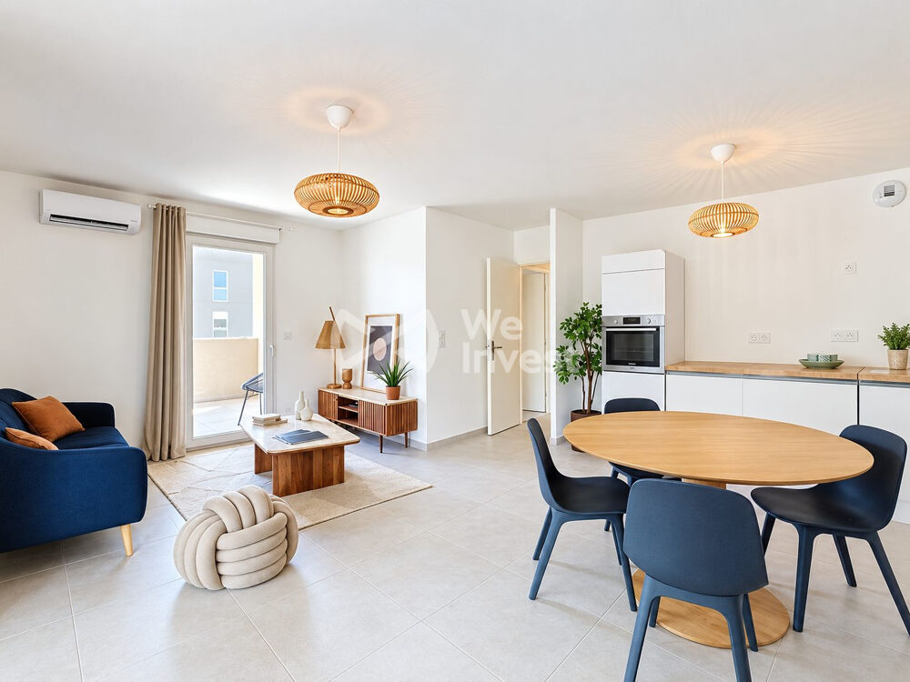 Vente Appartement T3 neuf - 67,83 m² - Terrasse de 44 m², à 400 m de la plage Le barcarès