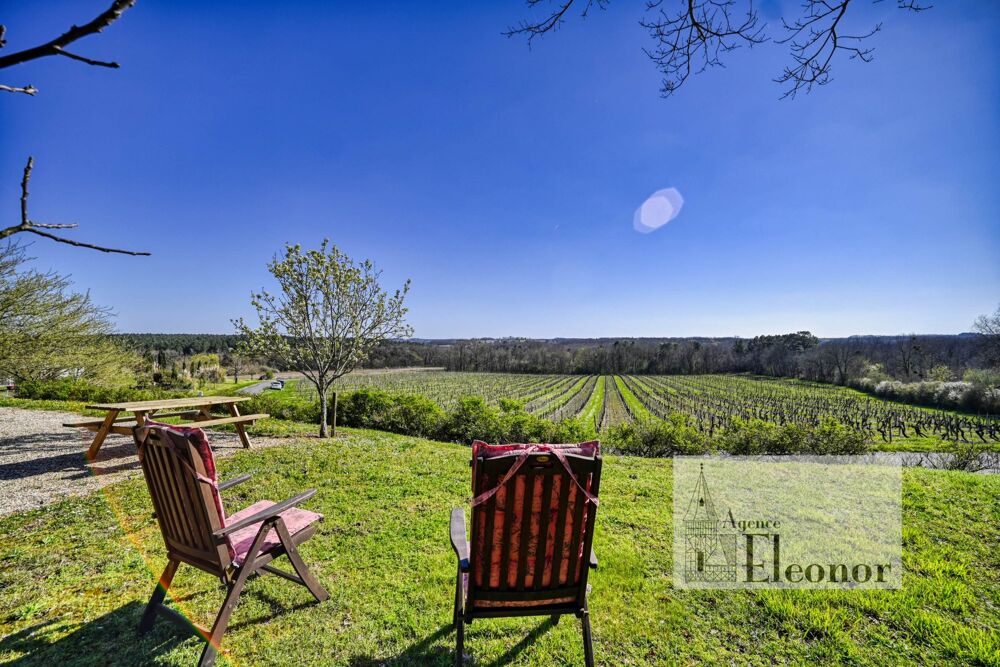 Maison avec vue sur les vignes de Monbazillac