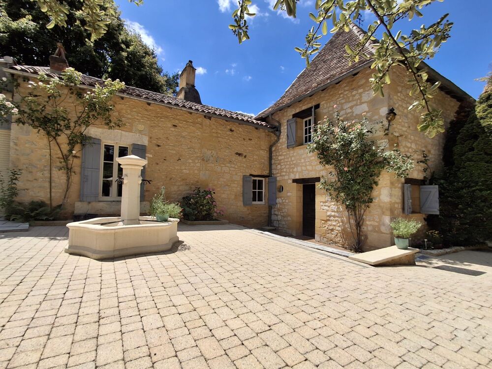 Vente Maison Maison ancienne en pierre 5 chambres avec jardin et piscine Beaumontois en périgord
