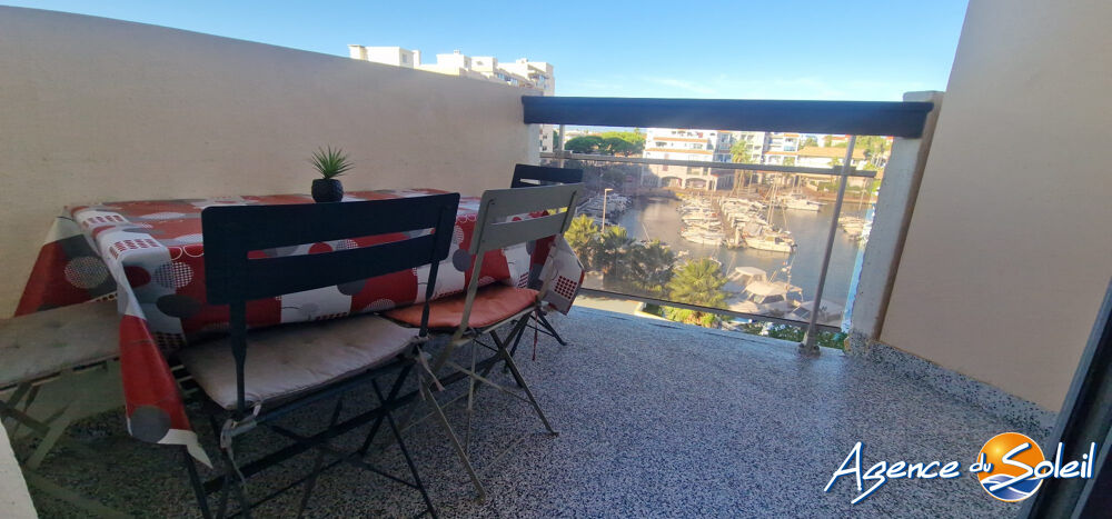 Vente Appartement Beau studio avec terrasse plein sud et vue sur le port Canet-en-roussillon