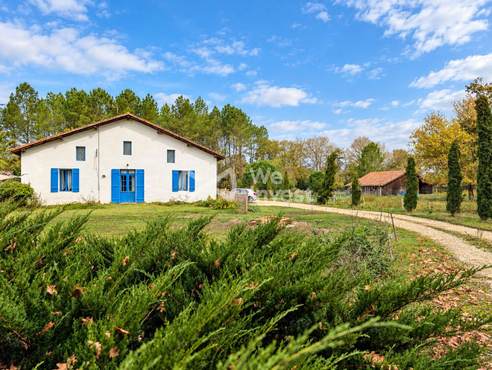 Vente Maison FERME LANDAISE DE CARACTÈRE – 8 CHAMBRES – +1 HECTARE – P Garein