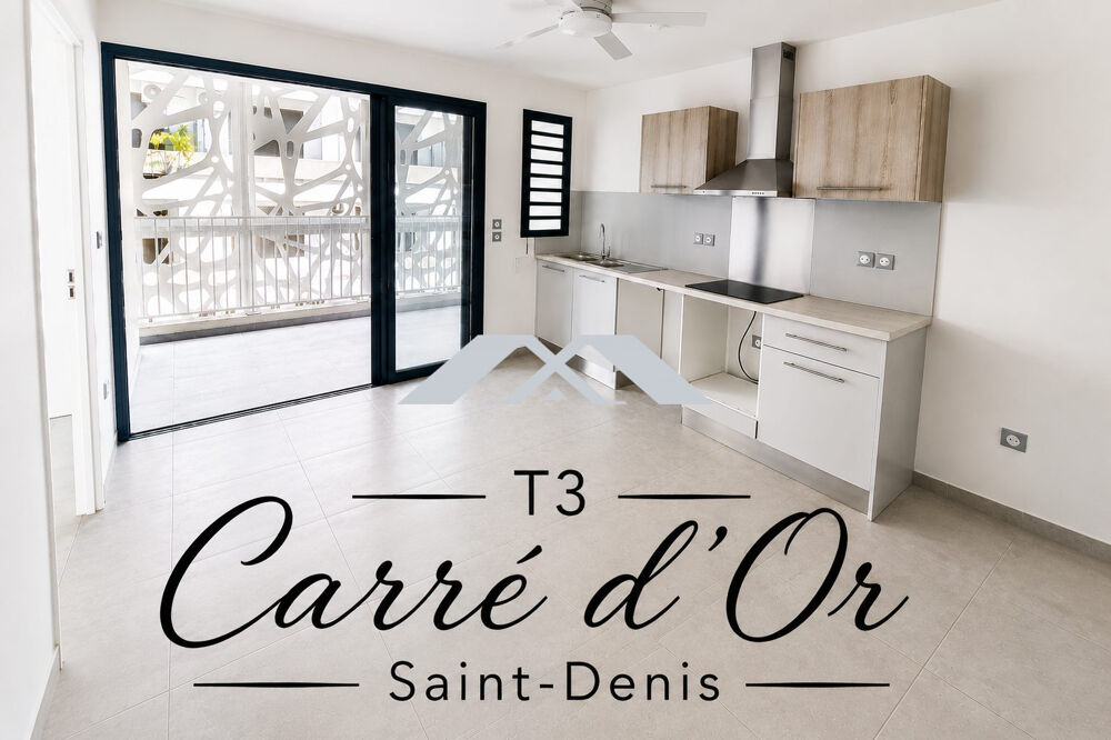 Superbe Appartement T3 neuf Carré d'or Saint Denis