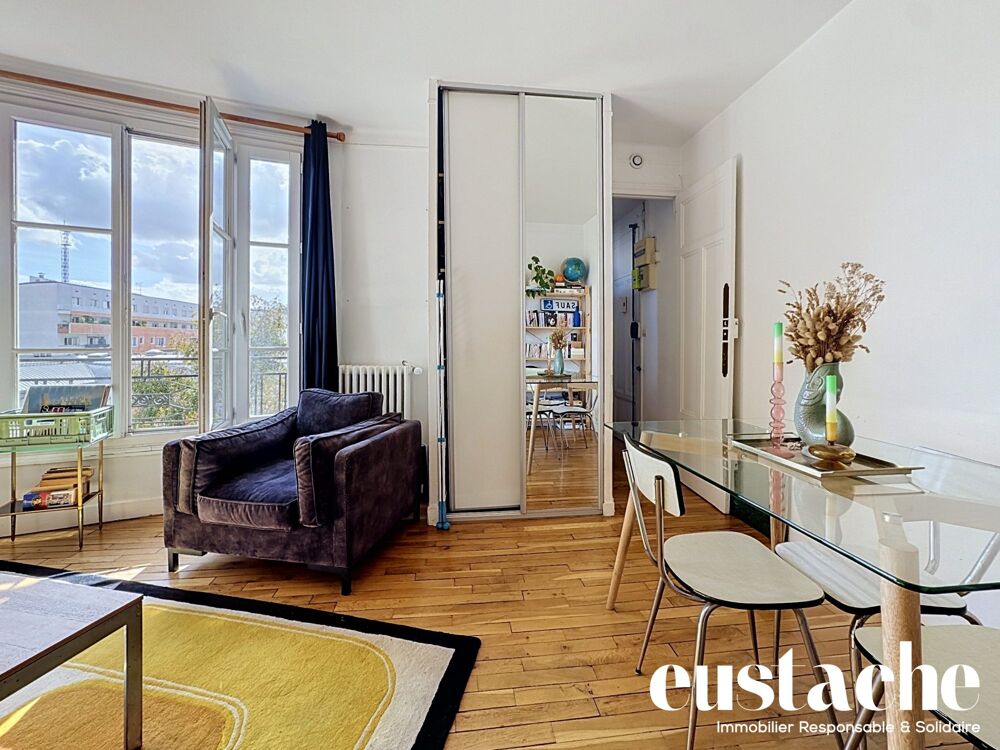 Vente Appartement Superbe 2 pièces calme et lumineux ! Paris 20