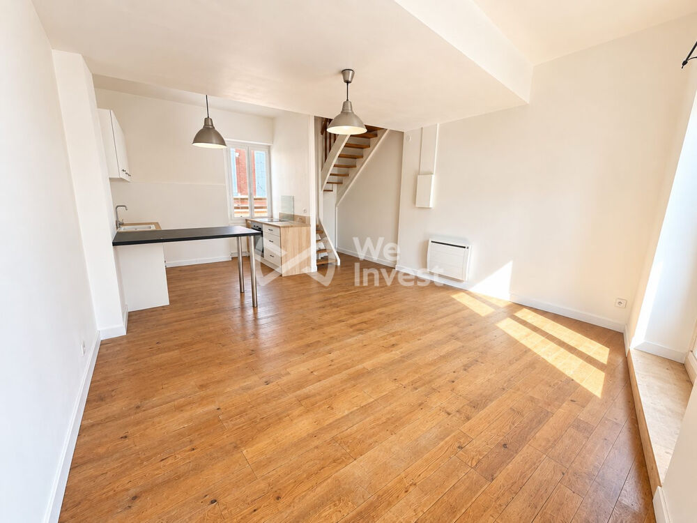 T3 BIS EN DUPLEX  RÉNOVÉ  COEUR DE VILLE