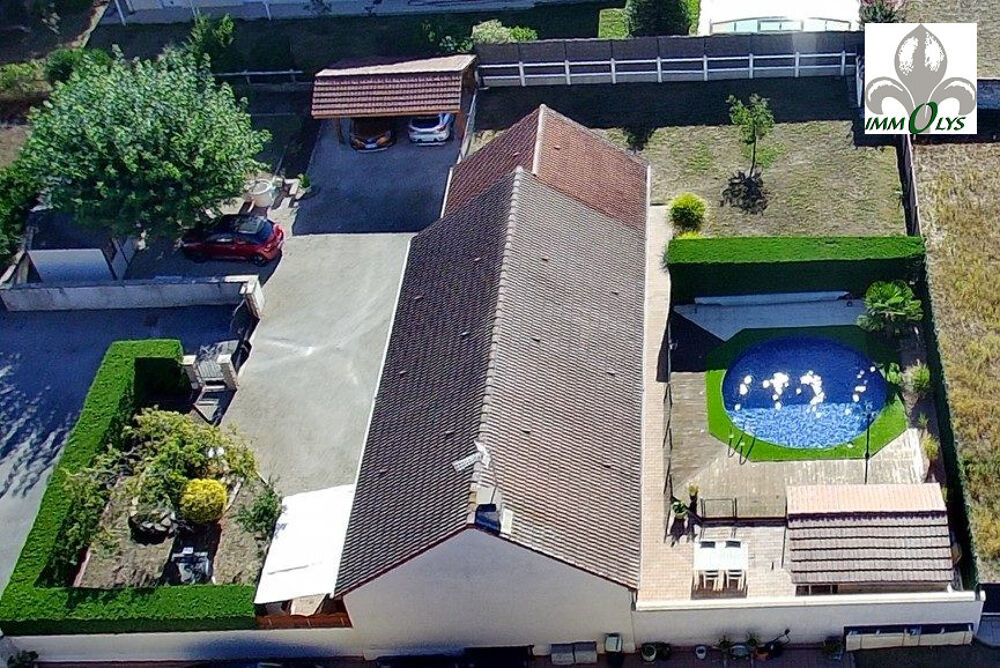 Vente Maison MAISON PLAIN-PIED 3 CHAMBRES AVEC GARAGE ET PISCINE À QUELQUES Chalon-sur-saône