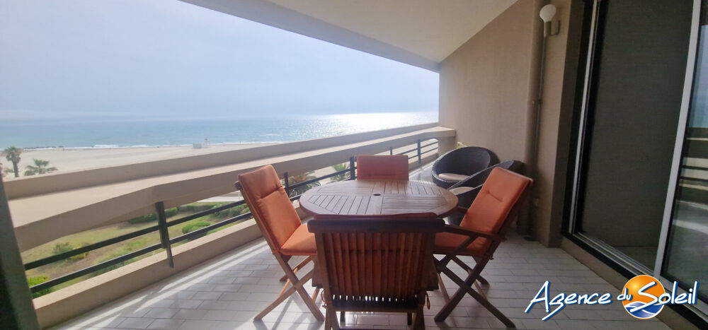Vente Appartement T2 avec terrasse vue mer cellier et garage Canet-en-roussillon