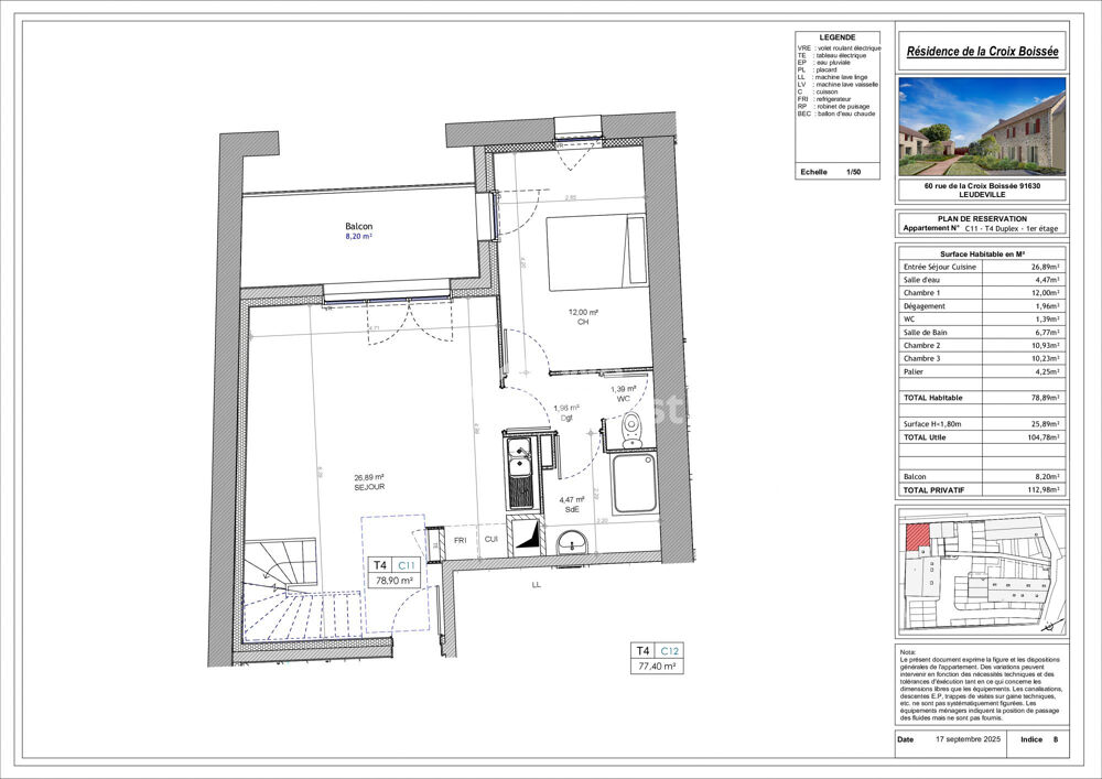 Vente Appartement Appartement à vendre Leudeville Leudeville