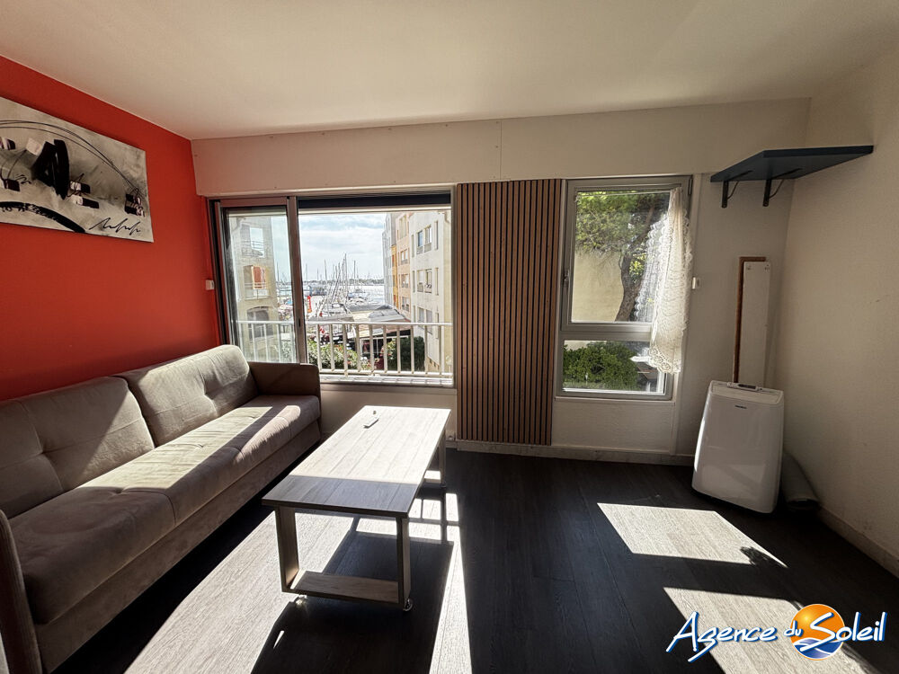 Vente Appartement T2 rénové 44 m² vue port Le cap d'agde