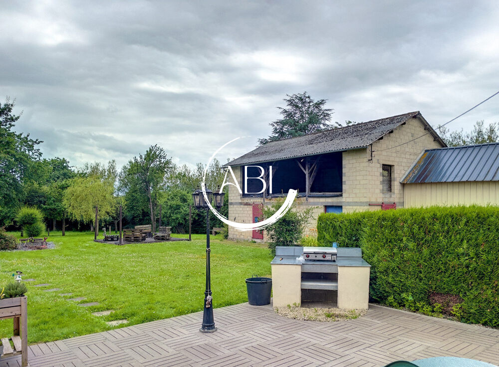 Maison de 105 m² avec garage et bâtiment