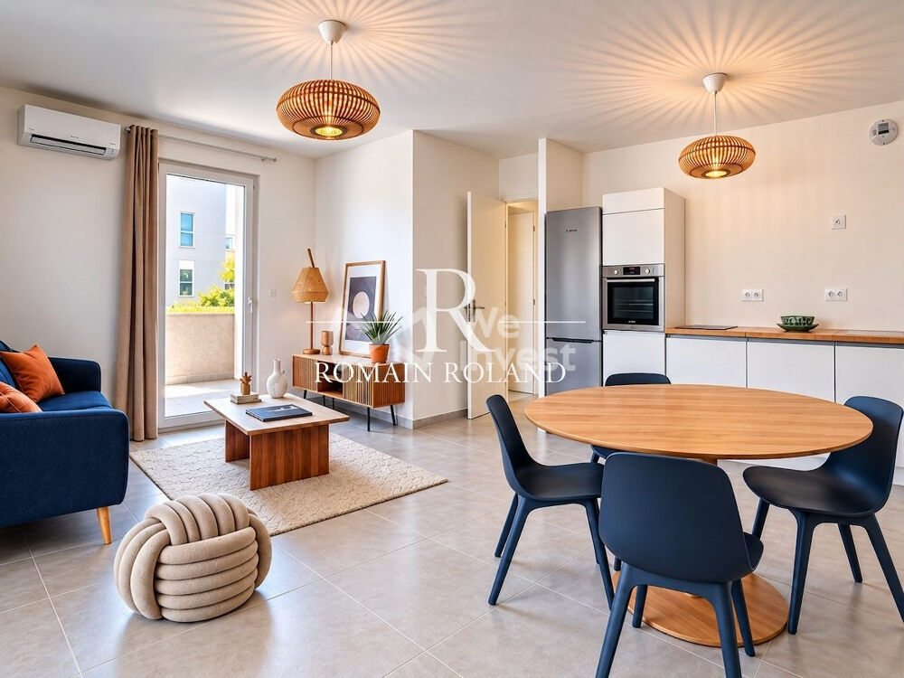 Vente Appartement T3 neuf - 67,83 m² - Terrasse de 44 m², à 400 m de la plage Le barcarès