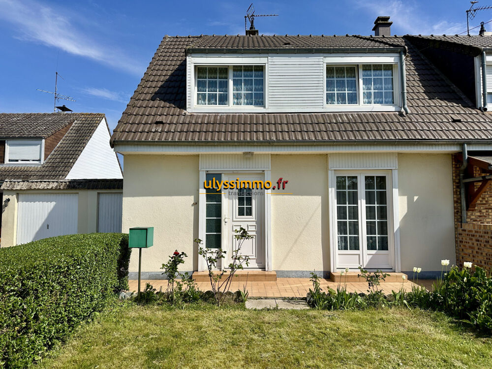 beau pavillon de trois chambres avec terrasse, jardin et garage