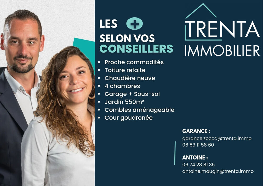 Vente Maison Maison individuelle avec jardin arboré Le grand-lemps