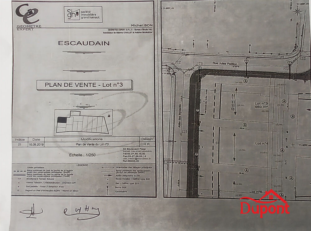 Vente Terrain Terrain constructible Escaudain