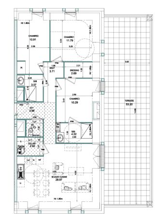  Appartement à vendre 4 pièces 85 m²