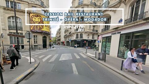   Cession BAIL Restaurant avec petite terrasse – Opéra / Trinit 
