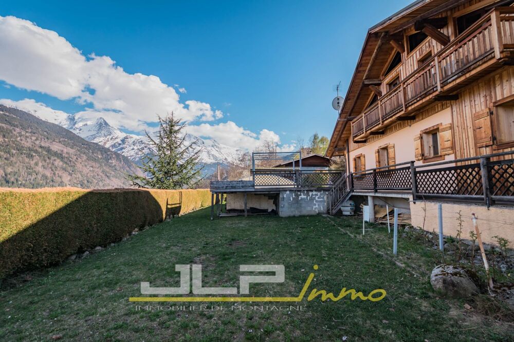 Ferme vue Mont-Blanc Saint-Gervais