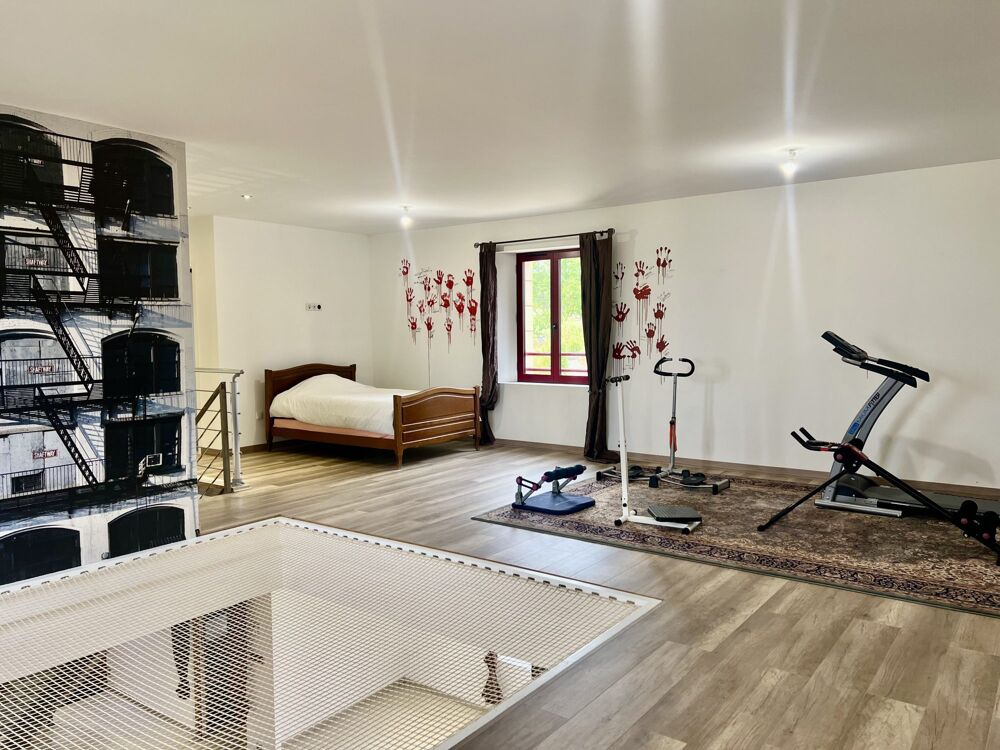 MONPAZIER: Périgourdine contemporaine avec piscine, terrain con