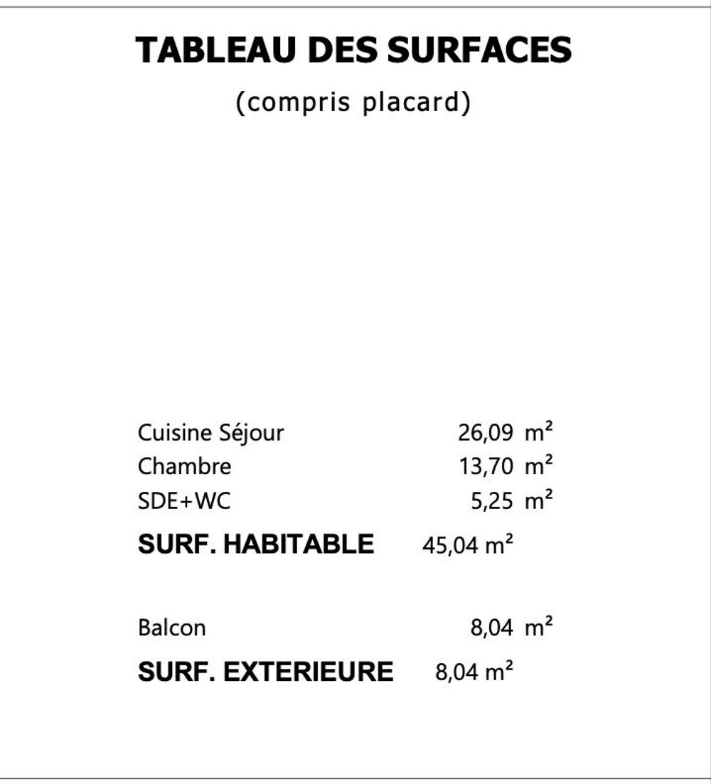 T2 neuf tout à pied