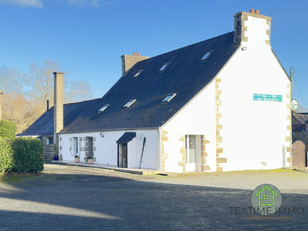 Vente Maison Murs et fond appartement et restaurant, terrain et hangar Loguivy-plougras