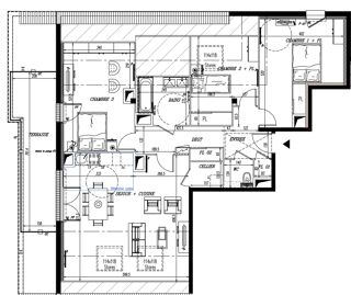  Appartement � vendre 4 pi�ces 89 m�