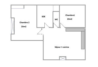  Appartement � vendre 3 pi�ces 77 m�