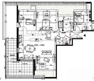  Appartement à vendre 4 pièces 88 m²