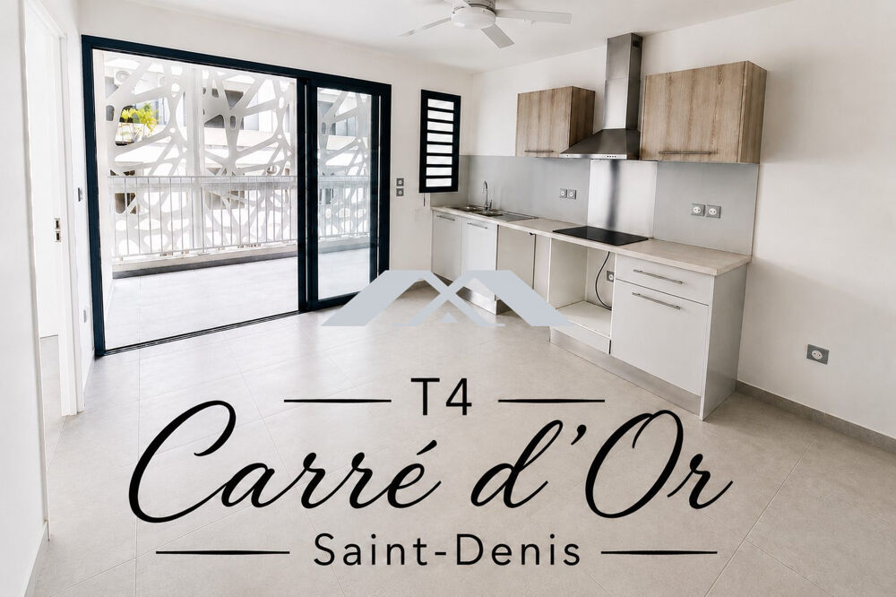 Superbe Appartement T4 neuf Carré d'or St Denis