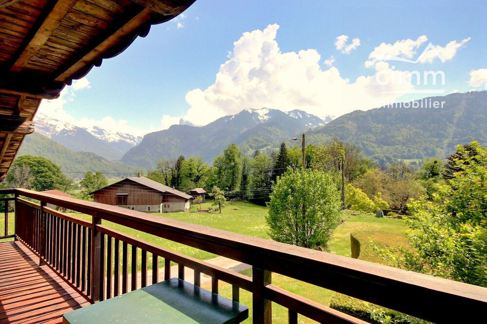 A VENDRE AUTHENTIQUE FERME SAVOYARDE 6 CHAMBRES SAMOËNS (74340)