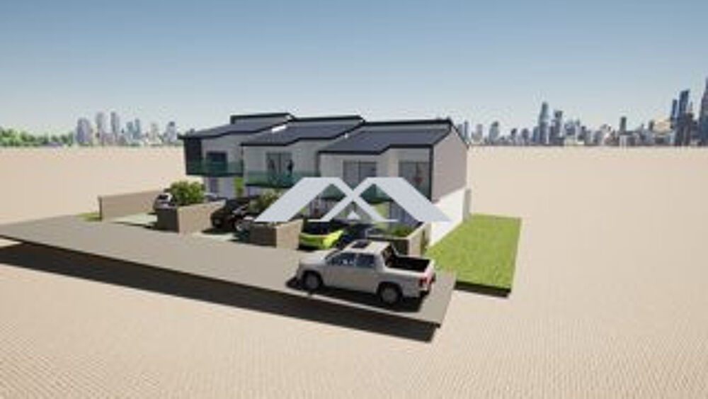 Vente Maison Villa neuve T4 - Maison jumelée - Projet sur plan Les trois-bassins