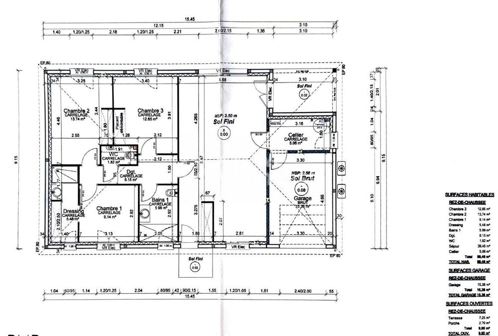 Maison neuve 3 chambres  100 m² + garage  Montbeton (82),