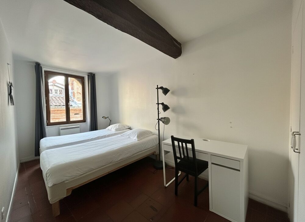Location Appartement A Louer T3 - 47.84m2 meublé : Rue des Régans - 31000 TOULOUSE Toulouse