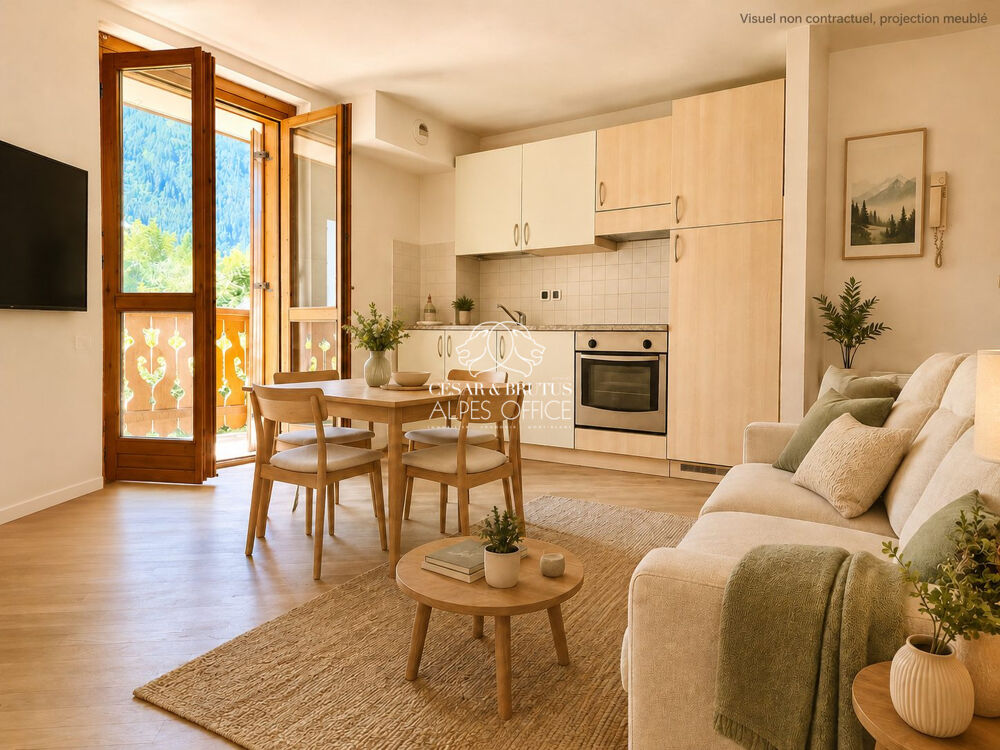 Les Houches Centre  Appartement 2 pièces, 1 chambre, 34,80 m