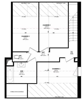  Appartement à vendre 4 pièces 1 m²