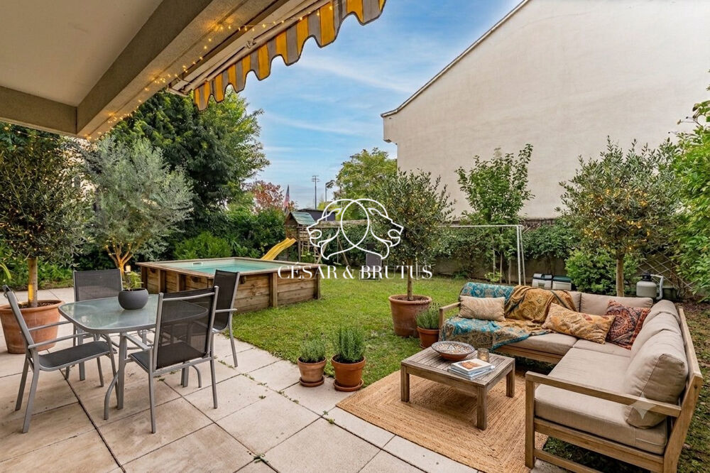 Appartement familial avec grand jardin
